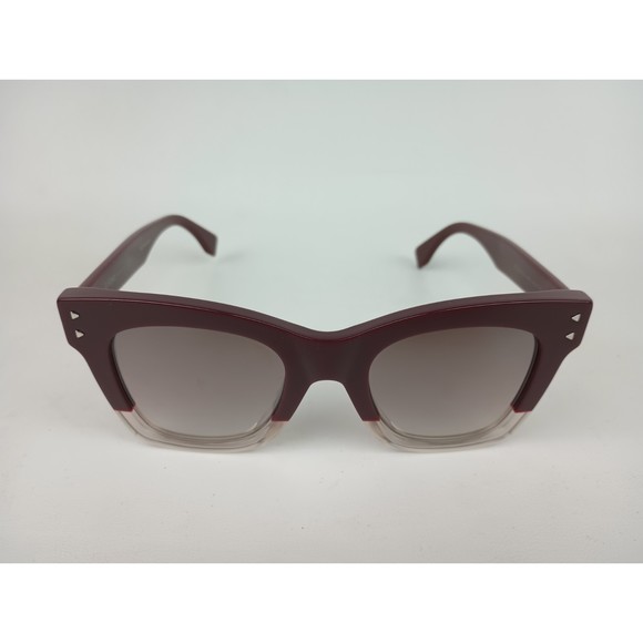 Fendi FF0237/S LHFNQ Women\'s Red Gradient Square Sunglasses Shades 49/22/145 main image 6